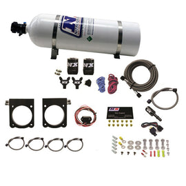Nitrous Express Gen-V Viper Nitrous Plate System (50-400Hp) W/ 15Lb Bottle