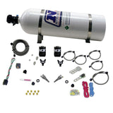 DODGE 92- 95 TBI (50-75-100-125HP) DUAL NOZZLE WITH 15LB Bottle . - Nitrous Express 20213-15