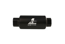Load image into Gallery viewer, Aeromotive Filter, In-Line, 100-m Stainless Mesh Element, ORB-10 Port, Black Hard-Coat, Marine, 2" OD