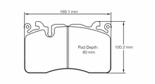 Load image into Gallery viewer, Pagid Racing 8269 RSC1 Compound Brake Pads