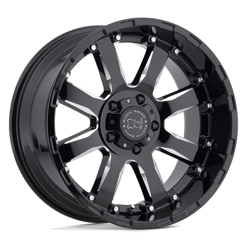 BRSRA 18X9 6X120 G-BLK-MILL 12MM
