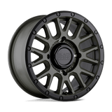 BULPZ 15X7 4X110 OD-GRN-BLK-LP 51MM - Black Rhino Wheels 1570LPZ514110N80