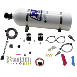 Nitrous Express 5.0 Coyote Single Nozzle System (35-150Hp) W/ 15Lb Bottle