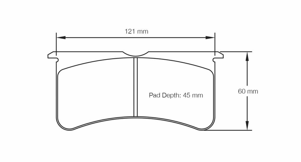 Pagid Racing 8195 RSL29 Compound Brake Pads