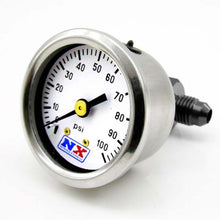 Load image into Gallery viewer, Nitrous Express Fuel Pressure Gauge (0-100 Psi W/Manifold)