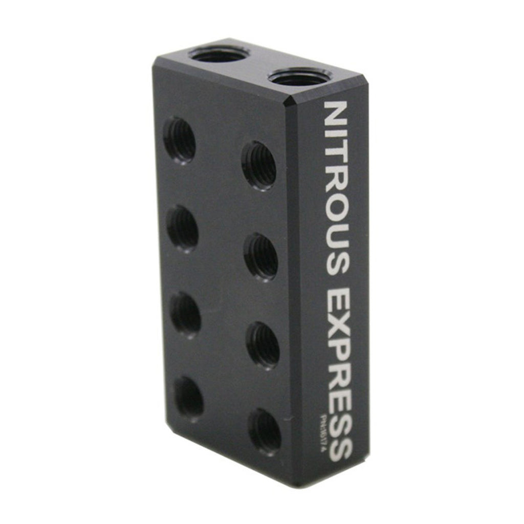 Nitrous Express 2 In / 16 Out Nitrous/Fuel Distribution Block