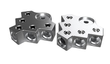 Load image into Gallery viewer, XS Power Batteries 600 Series Aluminum Terminal Blocks, 1/0, 5 Spots, M6/M8 Bolts, Pair
